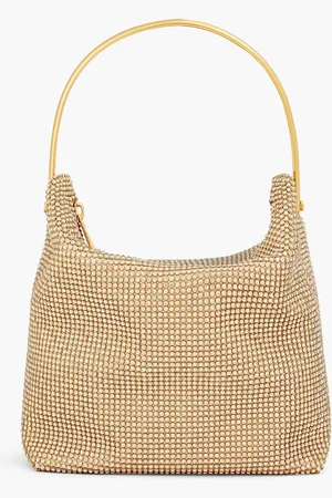 Simkhai Crystal-embellished chainmail tote - Metallic - OneSize