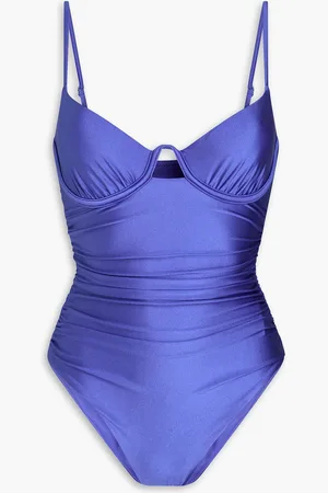 Simkhai Laine ruched swimsuit - - XS