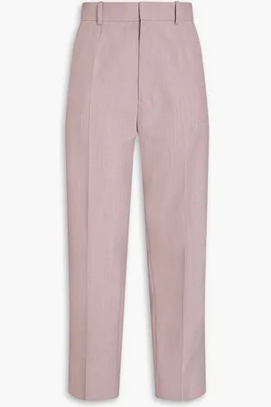 Victoria Beckham Wool straight-leg pants - Pink - UK 12