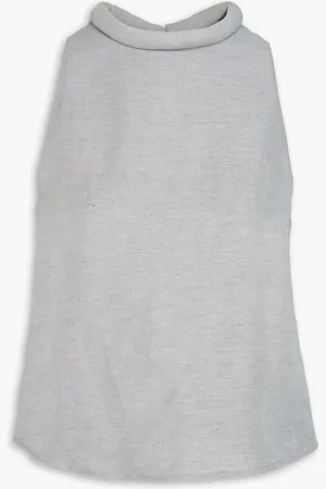 Loulou Studio Niron dupioni top - - XS