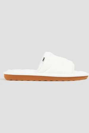Chloé Quilted shell slides - - EU 40
