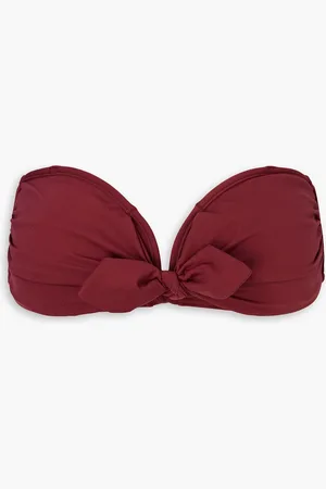 ZIMMERMANN Bow-detailed bandeau bikini top - - 0