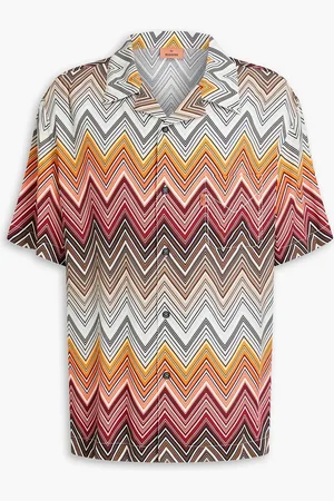 Missoni Printed crepe shirt - - L