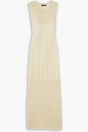 RAG&BONE Riley crochet-knit maxi dress - White - XS