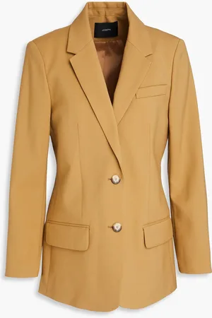 Joseph Jackie wool-blend twill blazer - Brown - FR 36