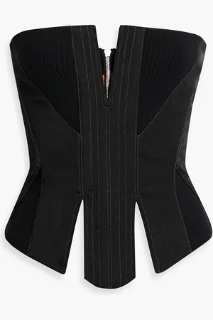 DION LEE Twill bustier top - - UK 6