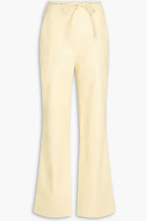 Nanushka Maerle Okobor™ straight-leg pants - Yellow - L