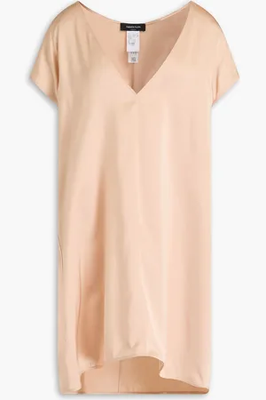 Fabiana Filippi Satin tunic - Neutral - IT 44