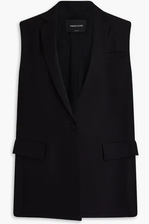Fabiana Filippi Twill vest - - IT 44