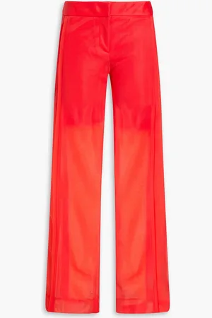 Victoria Beckham Organza flared pants - - UK 8