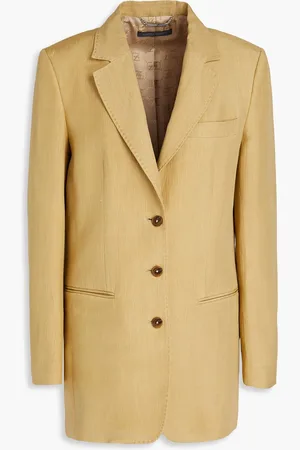 Alberta Ferretti Woven blazer - Neutral - IT 44