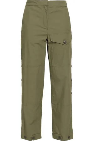 RAG&BONE Cotton-poplin straight-leg pants - Green - US 4