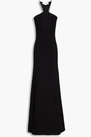 Victoria Beckham Cutout stretch-knit gown - - UK 14
