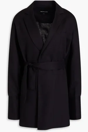 Fabiana Filippi Linen wrap jacket - - IT 36