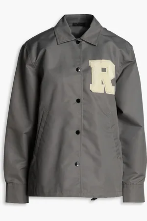 RAG&BONE Rand appliquéd shell jacket - Gray - M