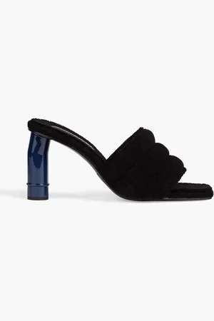 Nina Ricci Quilted terry mules - - EU 36