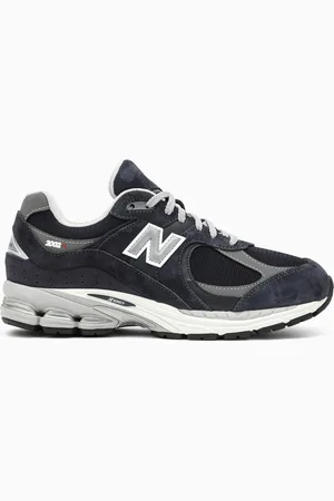 New Balance Low 2002R eclipse leather trainer