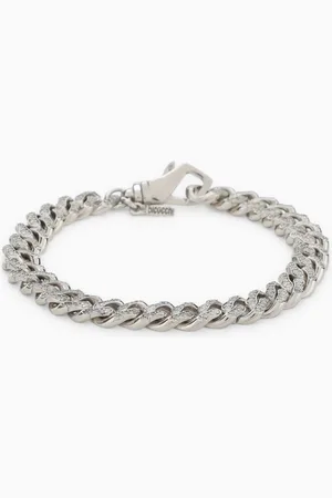 EMANUELE BICOCCHI Sterling silver 925 chain bracelet with small crystals
