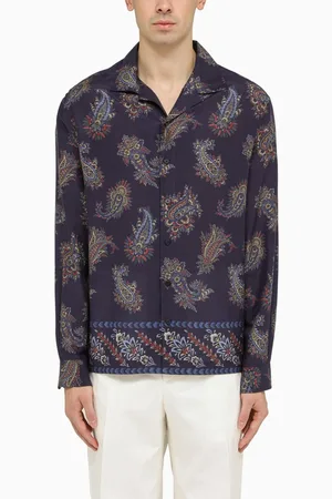 Etro Bowling shirt with Paisley pattern