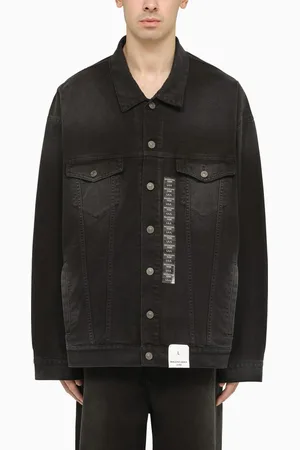 Balenciaga Denim jacket with size stickers