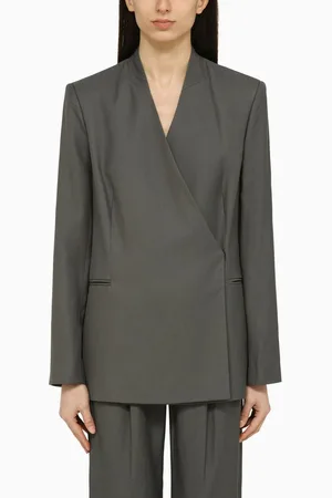 Loulou Studio Sandyato single-breasted viscose blazer