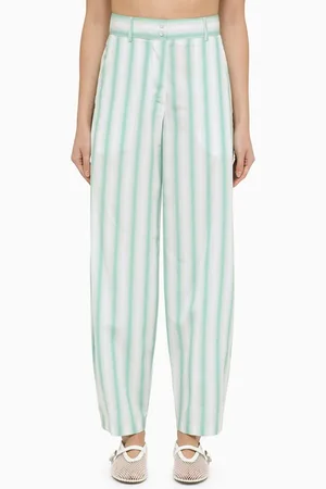 MARGAUX LONNBERG Beatty striped cotton trousers