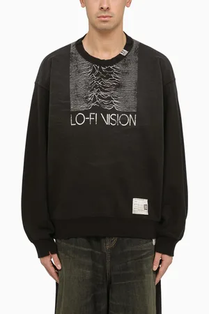 Maison Mihara Yasuhiro Cotton sweatshirt with double neckline