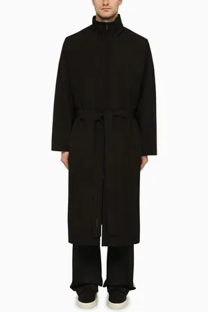 FEAR OF GOD Wool trench coat with high collar