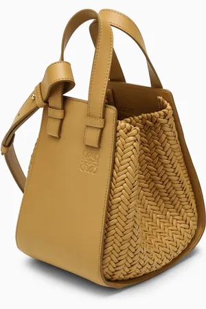 Loewe Sahara leather Hammock bag