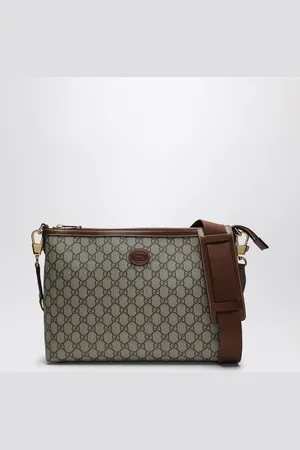 Gucci Small shoulder bag in and ebony GG fabric