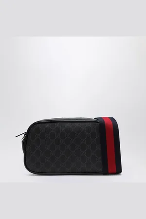 Gucci GG Supreme fabric shoulder bag /grey