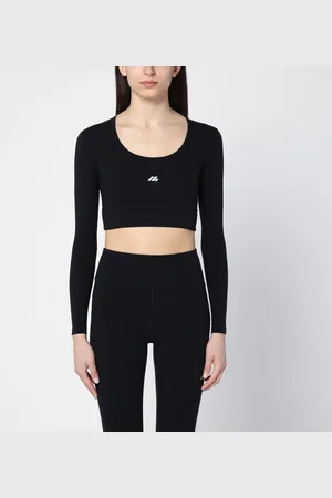 Balenciaga Activewear top in matt nylon blend
