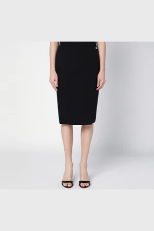 Givenchy Wool skirt with metal button 4G