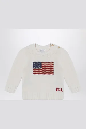 Ralph Lauren Cotton jumper with flag inlay