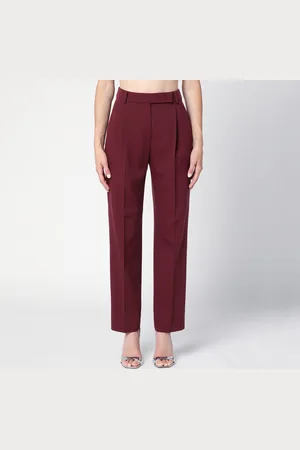 Max Mara Bordeaux trousers in wool