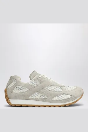 Bottega Veneta Low Orbit trainer in vintage suede and mesh