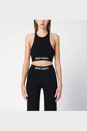 Palm Angels Lurex top in viscose blend
