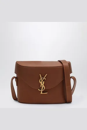 Saint Laurent Monogram small brick-coloured shoulder bag