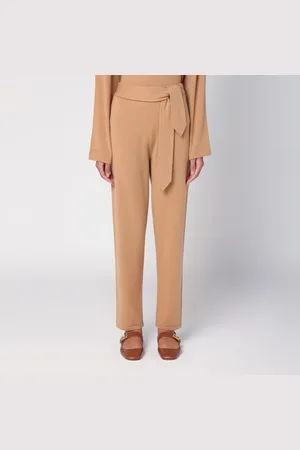 ERIKA CAVALLINI Stella beige trousers