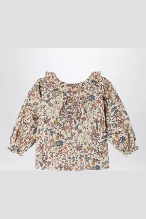 BONPOINT Multicoloured Gigi blouse in corduroy