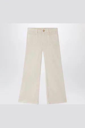 BONPOINT White Junon corduroy trousers