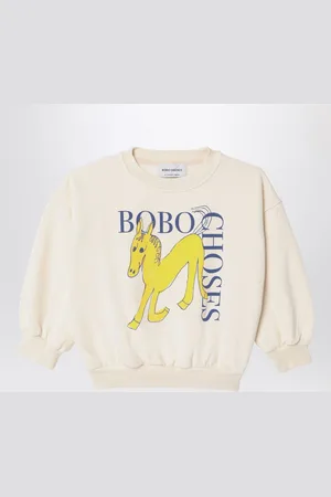 Bobo Choses Ivory Wonder Horse sweatshirt