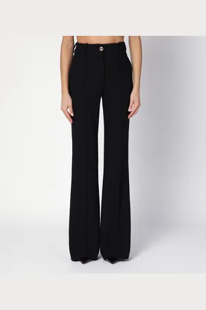 Patou Wool blend bell-bottom trousers