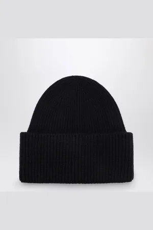 DESTIN Navy wool and cashmere beanie