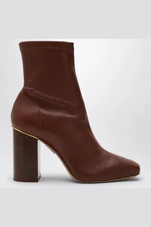 Chloé Cognac-coloured Ambre ankle boot