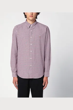 Ralph Lauren Custom-fit Oxford shirt with Vichy pattern