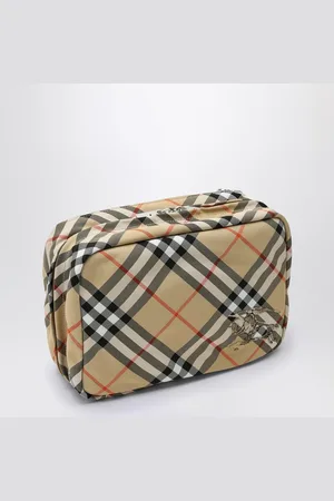 Burberry Check travel pouch
