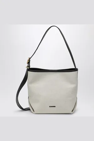 Jil Sander Folded canvas small tote bag