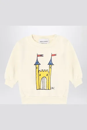 Bobo Choses Faraway Castle ivory sweatshirt