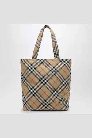 Burberry Check Sand small tote bag